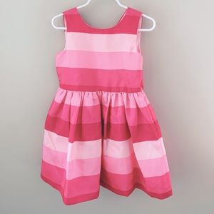 Gymboree shades of pink striped dress